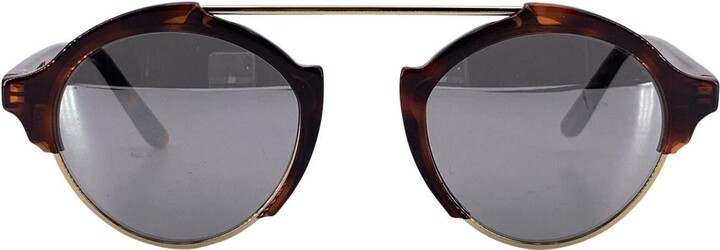 1stDibs Illesteva Brown Mirrored Unisex Sunglasses Milan 4 49/23 140 Mm