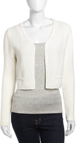 Thumbnail for your product : Tart Rouen Lightweight Textured-Knit Cardigan, White