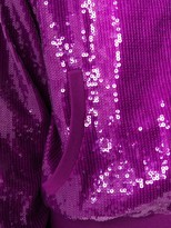 Thumbnail for your product : Alberta Ferretti Sequins Embellished Bomber Jacket