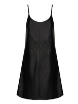 Thumbnail for your product : Alice + Olivia Leather Slip Dress
