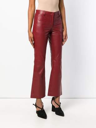 L'Autre Chose flared cropped trousers