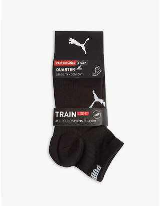 Puma Train Light performance trainer socks set of two