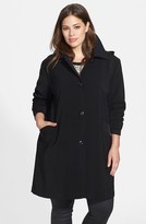 Thumbnail for your product : Gallery 'Napage' Raincoat with Detachable Hood & Liner (Plus Size)