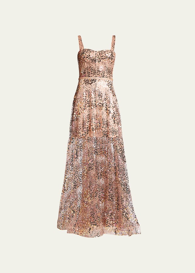 Gold Overlay Dress | Shop the world's largest collection of 