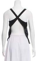 Thumbnail for your product : Theyskens' Theory Sleeveless Open Back Top
