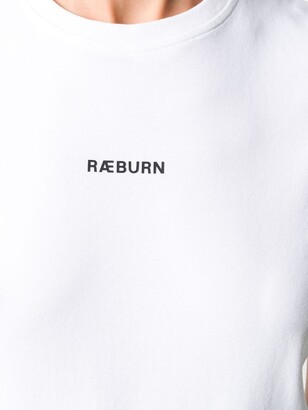 Raeburn logo-print crew-neck T-shirt