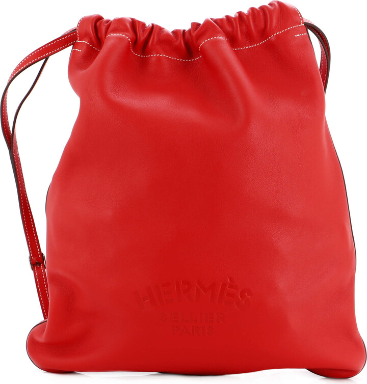 Hermes Bridado Backpack Cheri Calfskin ShopStyle