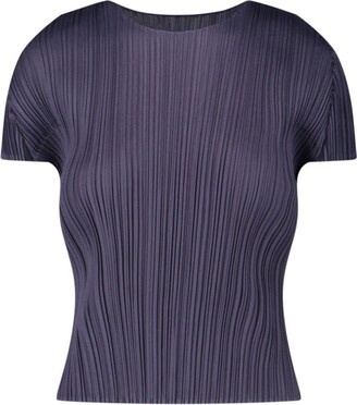 PLEATS PLEASE ISSEY MIYAKE／MIST JUNE MIST JUNE Top Blue – ISSEY MIYAKE EU