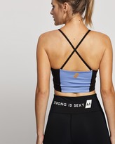 Thumbnail for your product : Azura Fit - Women's Blue Crop Tops - Original Longline Bralette - Size One Size, XL at The Iconic