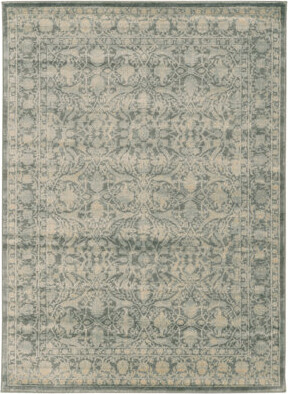Threadbind Benson Oriental Green Area Rug