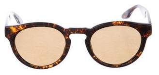 Barton Perreira Dillinger Round Sunglasses