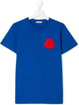 Thumbnail for your product : Moncler Kids TEEN logo patch T-shirt