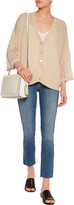 Thumbnail for your product : DKNY Bryant Park Smooth And Textured-Leather Shoulder Bag