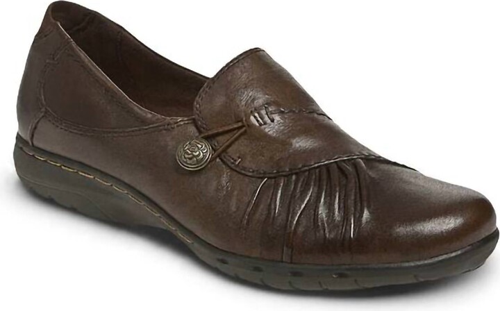 Women's Paulette Slip On Shoes - Extra Wide Width In Bark