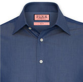 Thumbnail for your product : Thomas Pink Vectra Plain Slim Fit Double Cuff Shirt