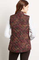 Thumbnail for your product : J. Jill Heritage Quilted Paisley Vest