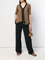 Thumbnail for your product : Fabiana Filippi drape panelled blouse