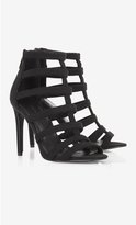 Thumbnail for your product : Express Heeled Runway Cage Sandal
