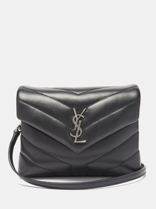 YSL Yves Saint Laurent Muse Two Tweed Black White Bag Purse Rare For Sale  at 1stDibs