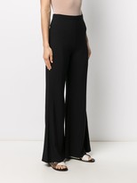 Thumbnail for your product : M Missoni High-Waisted Flared Trousers