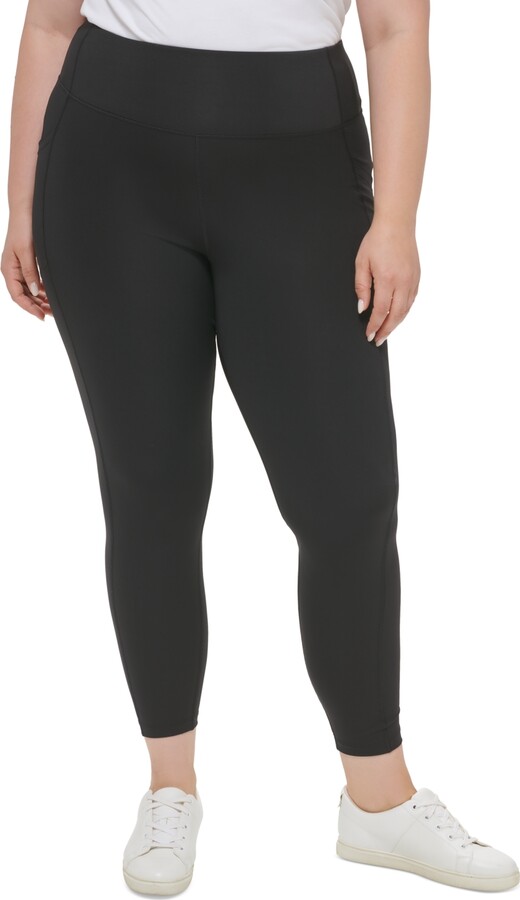 Calvin Klein Women's Black Activewear Pants | ShopStyle