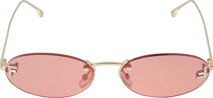 Fendi Oval Sunglasses