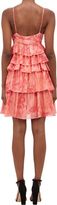 Thumbnail for your product : Thakoon Peony Ruffle-Tier Slipdress-Red