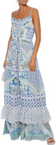 Thumbnail for your product : Camilla Crochet-trimmed Woven Maxi Dress