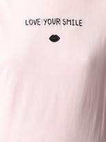 Thumbnail for your product : Markus Lupfer Nicola Love Your Smile T-shirt