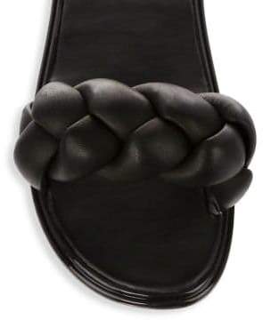 Rebecca Minkoff Braided Leather Slides