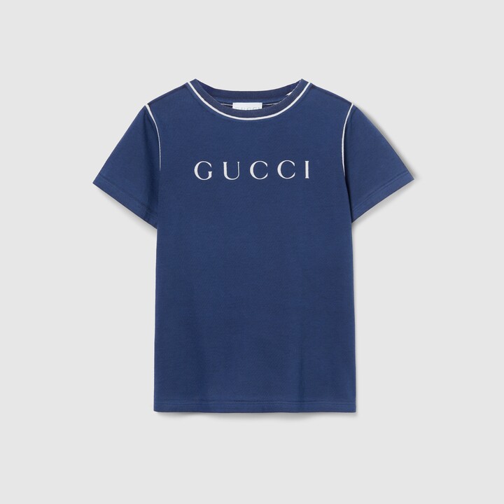 Gucci Children's printed cotton T-shirt