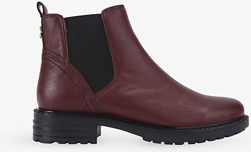 Carvela Comfort Womens Wine Russ Leather Ankle Boots Eur 42/ 9 Uk Women