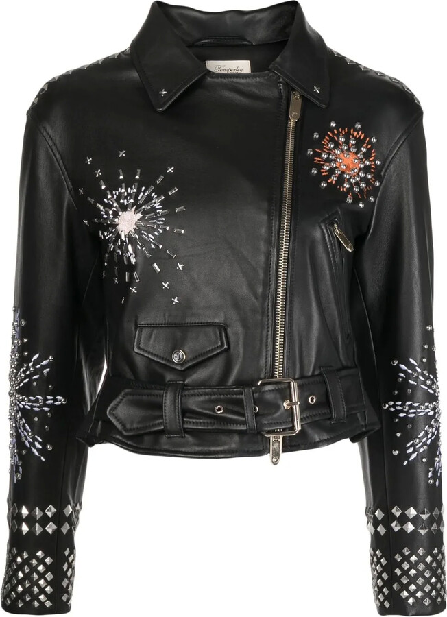 Temperley London Zipped Biker Jacket