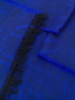 Thumbnail for your product : Armani Jeans Jacquard Logo Scarf