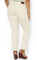 Thumbnail for your product : Lauren Ralph Lauren Plus Size Straight-Leg Jeans, Desert Natural Wash