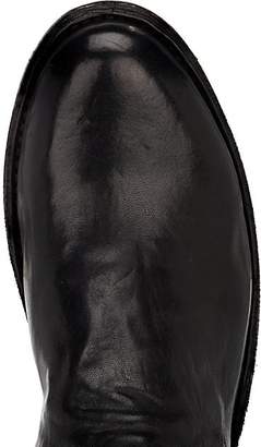 Officine Creative Men's Double-Zip Leather Chelsea Boots - Black