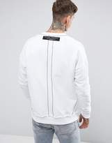Thumbnail for your product : Religion Dropped Shoulder Sweatshirt With Raw Seam