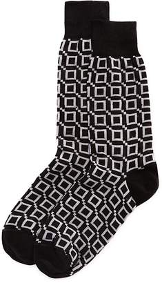 The Men's Store at Bloomingdale's Square Chain Socks