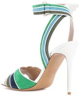 Thumbnail for your product : Valentino Garavani Garavani Rainbow 105 suede sandals
