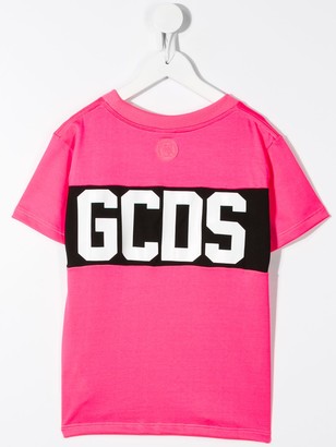 Gcds Kids logo printed T-shirt