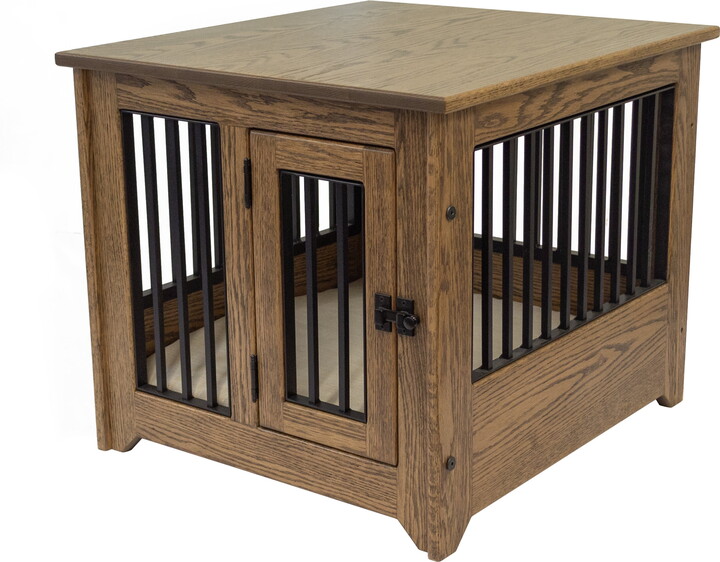 American Furniture Classics Model DIX21 DIXON Pet Cabinet with Powder Coated Aluminum grates & pad