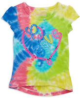 Thumbnail for your product : Flapdoodles Girls 2-6x Tie-Dyed Tee