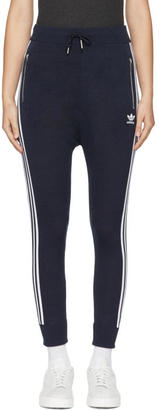 adidas Navy 3-Stripes Lounge Pants