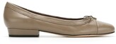 Thumbnail for your product : Sarah Chofakian Martina leather ballerina shoes