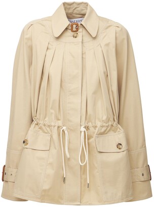 beige casual jacket