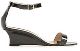 Thumbnail for your product : Manolo Blahnik 'Valere' Ankle Strap Wedge Sandal (Women)