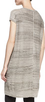 Thumbnail for your product : Joan Vass Short-Sleeve Linen-Blend Tunic, Women's