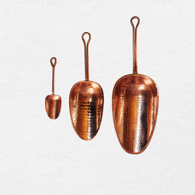 Sertodo Copper Scoop, Set of 3