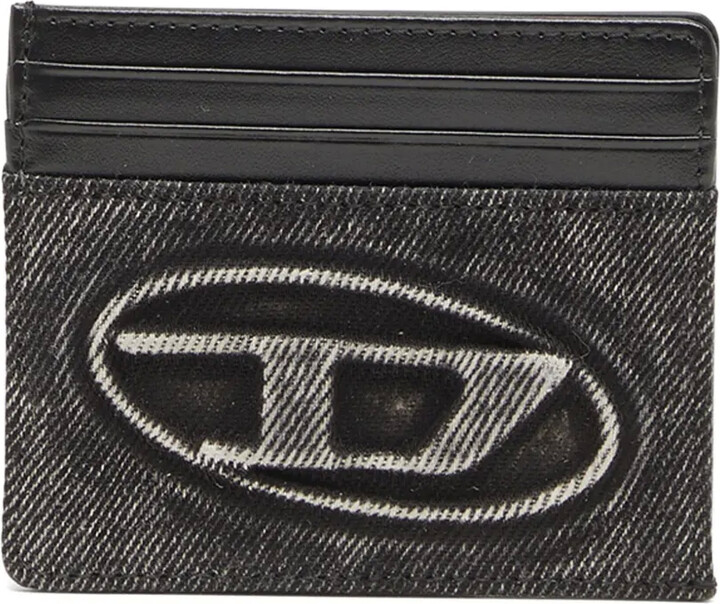 Diesel Logo-Embossed Card Case