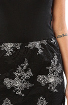 Thumbnail for your product : Caprice NYE SALE - Venni Black Sparkle and Shine Party Dress